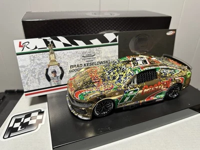 Brad Keselowski 2024 #6 Darlington Throwback Raced Win ELITE GOLD 1:24 Diecast - Image 1 of 4