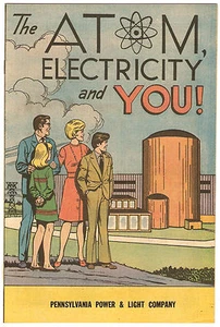 Atom Electric & You Pennsylvania 1973 regalo de energía Schaffenberger nuclear - Imagen 1 de 2