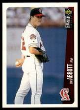 1996 Collector's Choice #78 Jim Abbott California Angels