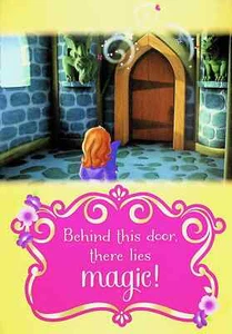 Behind This Door There Lies MAGIC- Sofia the First - Disney Mini Poster 8"x10.5" - Picture 1 of 1