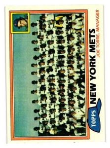1981 Topps - #681 Mets Team Checklist Joe Torre - Picture 1 of 2