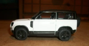 5 Inch 2020 Land Rover Defender 90 1/36 Scale Diecast Model - WHITE - Picture 1 of 9