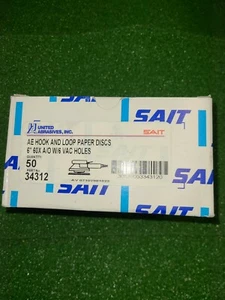 United Abrasives AE dischi di carta con gancio e passante grana 6" 60 con 6 fori VAC 50 pz - Foto 1 di 4