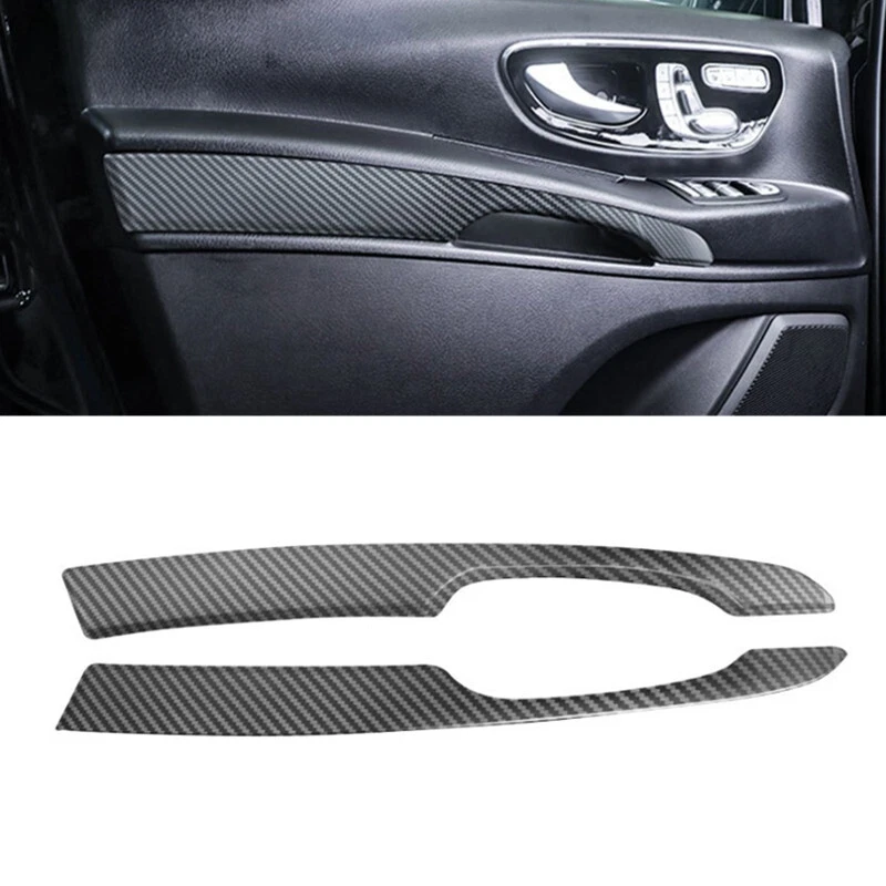 2X reposabrazos interior de fibra de carbono para Mercedes-Benz VITO 2017-2024 Foto 1 de 4