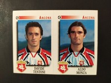 PANINI FOOTBALLERS FIGURE 1997/98 ANCONA TENTONI/.. no.424 NEW WITH VELINA