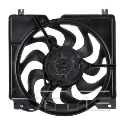 Conjunto de ventilador de radiador y condensador TYC 620550 Foto 1 de 3