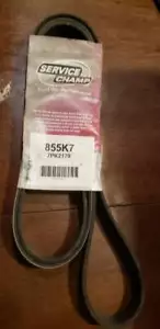 Service Champ 855k7 Serpentine Belt New old stock - Foto 1 di 4