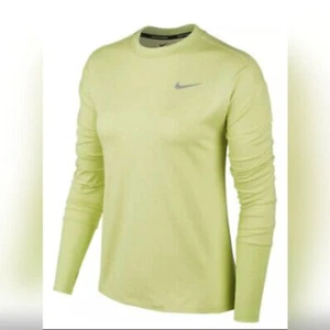 Nike Dry Fit Long Sleeve Reflective Running Shirt (A36) - Picture 1 of 4