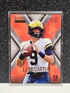 Wild Card Matte X-PLODE 2023 JJ Mccarthy Rookie 12/200 - Imagen 1 de 2