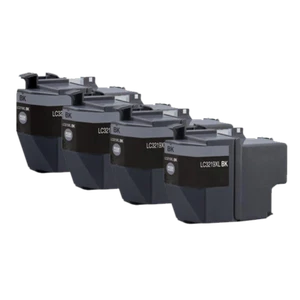 Cartuchos de tinta compatibles negros LC3219XL x4 LC-3219XL / LC-3217 - Imagen 1 de 1