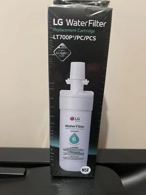 1 PACK LT700P Fit LG LT700P ADQ36006101, Refrigerator Water Filter Black, USA - Image 1 of 4