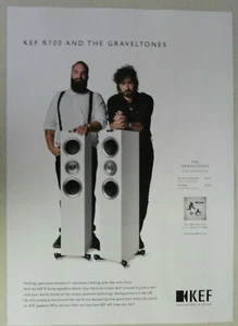 THE GRAVELTONES KEF Speakers ~ Magazine PRINT AD 2014 - Picture 1 of 1