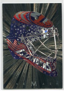 2001-02 Between the Pipes Masks Silver 32 Rick DiPietro /300