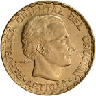 1930 Uruguay Gold 5 pesos (.2501 oz) - BU