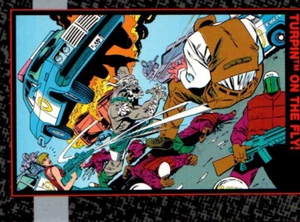 SkyBox Doomsday: The Death of Superman 1992 DC Comics #67 ¡Turpin on the Fly! - Imagen 1 de 2