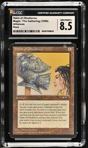 CGC 8.5 NM/Mint+ - Helm of Obedience - Alliances - Vintage Magic The Gathering - Picture 1 of 2