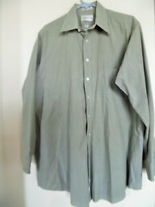 Alexander L. Loyd Mens Button Down Long Sleeve Dress Shirt Sz Tall-17 1/2 35-36