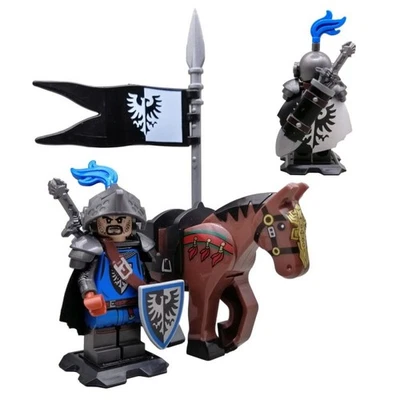 Falkenritter Kommandant der Garde veredelte LEGO® Figur von Custom Brick Design - Bild 1 von 4