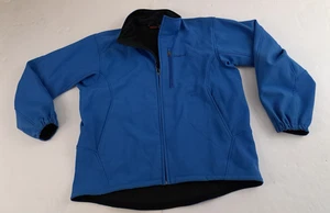 Vtg Marmot Full Zip Softshell Nylon Fleece Lined Outdoor XL Jacket Blue - Picture 1 of 8