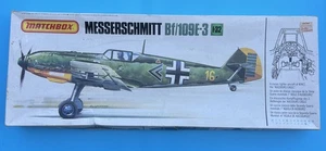 Matchbox Messerschmidt Bf/109-E- 1/32 Scale Airplane Model Kit - Picture 1 of 10