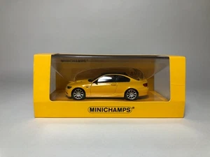 1/43 minichamps BMW M3 (E92) 2007 Linea Giallo No.4 - Picture 1 of 18
