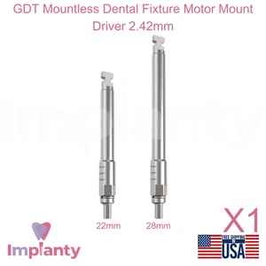 GDT Accesorio Dental Sin Montaje Motor Controlador 2.42mm Int Hex Odontología Herramienta - Imagen 1 de 9