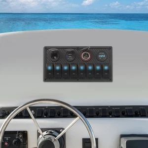 Yacht Interruttore LED a 8 Posizioni Pannello di Controllo Yacht Control Panel - Foto 1 di 23
