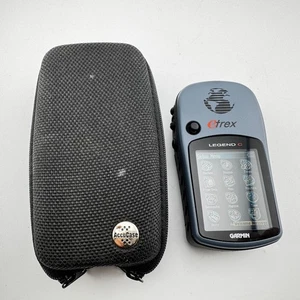 Garmin eTrex Legend C Handheld GPS w/ Case Bundle Outdoors Hiking Fishing WORKS - Picture 1 of 8