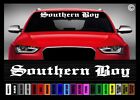 40" Southern Boy Country Cowboy Up Redneck Car Decal Sticker Windshield Banner