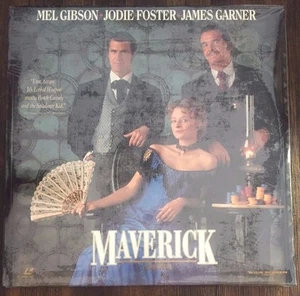 MAVERICK - 2 LaserDisc Set (13374, Widescreen, 1994) NEW - Picture 1 of 2