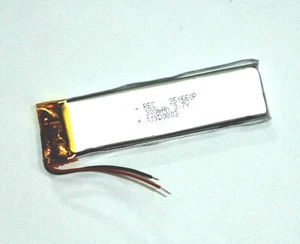 BATTERIA 120 X 40 X 4 mm AI POLIMERI DI LITIO 3,7 VOLT 2600 mAh  - Foto 1 di 1
