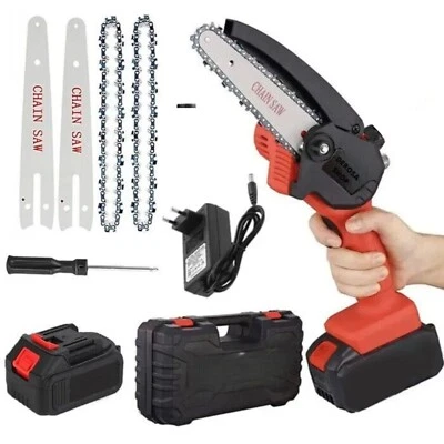 CECARO GROUP MOTOSEGA BATTERIA A 2 BATTERIE POTATURA GIARDINAGGIO