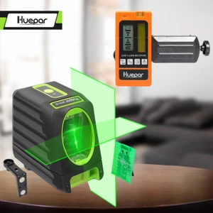 Huepar BOX-1G Linienlaser Kreuzlinienlaser Selbstnivellierung + Laserempfänger - Bild 1 von 11