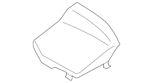 Cubierta de carcasa de caja de batería genuina Volvo S80 delantera 8 cilindros 2007-2016 31265958 Foto 1 de 1