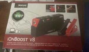 Wagan Tech 75053 iOnBoost V8 TORQUE 8400 mAh Portable Charger and Jump Starter - Picture 1 of 2