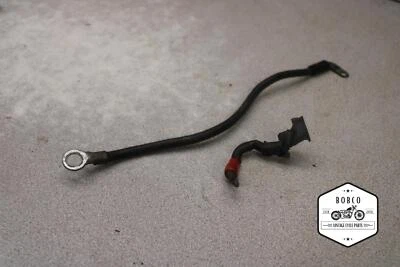 1974 Honda CB360 NEGATIVE AND POSITIVE BATTERY CABLES WIRES V2-6476.QP - Imagem 1 de 4