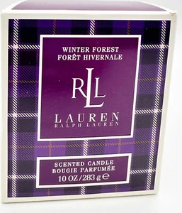 Ralph Lauren Winter Forest Scented Candle Bougie Perfumée 10 Oz Rare New Read - Picture 1 of 8