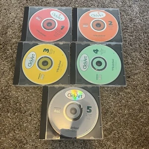 Broderbund 65,000 Click Art Images Software Computer CD - Picture 1 of 1
