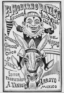 Postal POSADA El Moderno Payaso•El Payaso Moderno•ARTE MEXICANO - Imagen 1 de 1