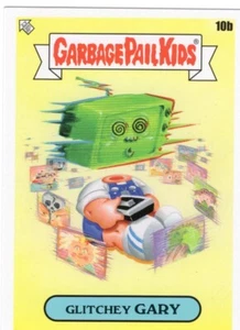 2023 GARBAGE PAIL KINDER GPK INTERGOOLACTIC TIME WARP BASIS GLITCHEY GARY 10b NM - Bild 1 von 1