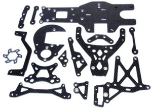 Carbon Fiber Plate Chassis Parts Code for HPI Baja 5b 5t 5SC Rovan KM 1/5 RC - Picture 1 of 1