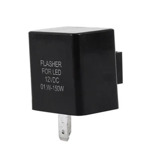 12V LED Motorrad Blinker Relais Blinkrelais Flasher Relay Lampe Licht 2 κл  A8S2 - Picture 1 of 8