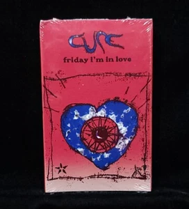 Sealed [The] Cure Friday I'm In Love Cassette Single Cassingle Halo Robert Smith - Picture 1 of 10