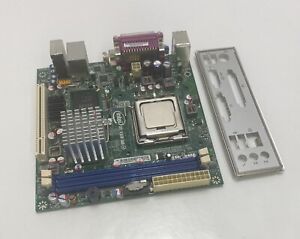 Intel Desktop Board DG41MJ Socket 775 Mini-ATX Motherboard with CPU & Backplate