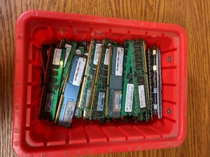 1gb Ddr Sdram Pc Memory Card 1rx4 Pc2-3200r-333 - Picture 1 of 9