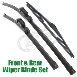 Fits Hyundai i30 Estate 2008-2010 Front Windscreen Wiper Blades & Rear Wiper Set - Picture 1 of 5