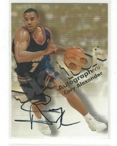 1998-99 SKYBOX BASKETBALL CERTIFIED AUTHENTIC AUTOGRAPHICS INSERT SINGLES