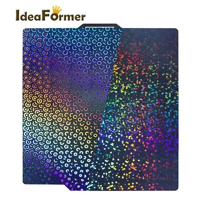 Kaleidoscope+Rainbow Circles PEK Build Plate  for Bambu LabX1/X1C/X1E/P1P/P1S/A1 - Image 1 of 4