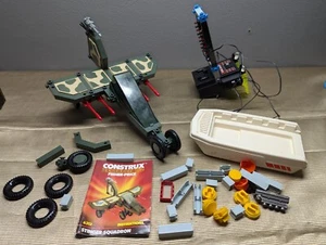 Fisher Price Military Construx 6312 STINGER SQUADRON RARE HTF Light Pack Ect (X) - Picture 1 of 17