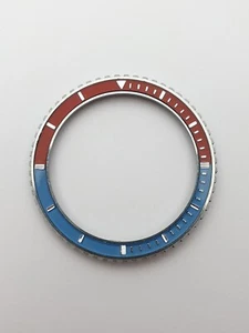 Red Blue Bakelite Bezel - 40,3mm - Parts - Picture 1 of 6